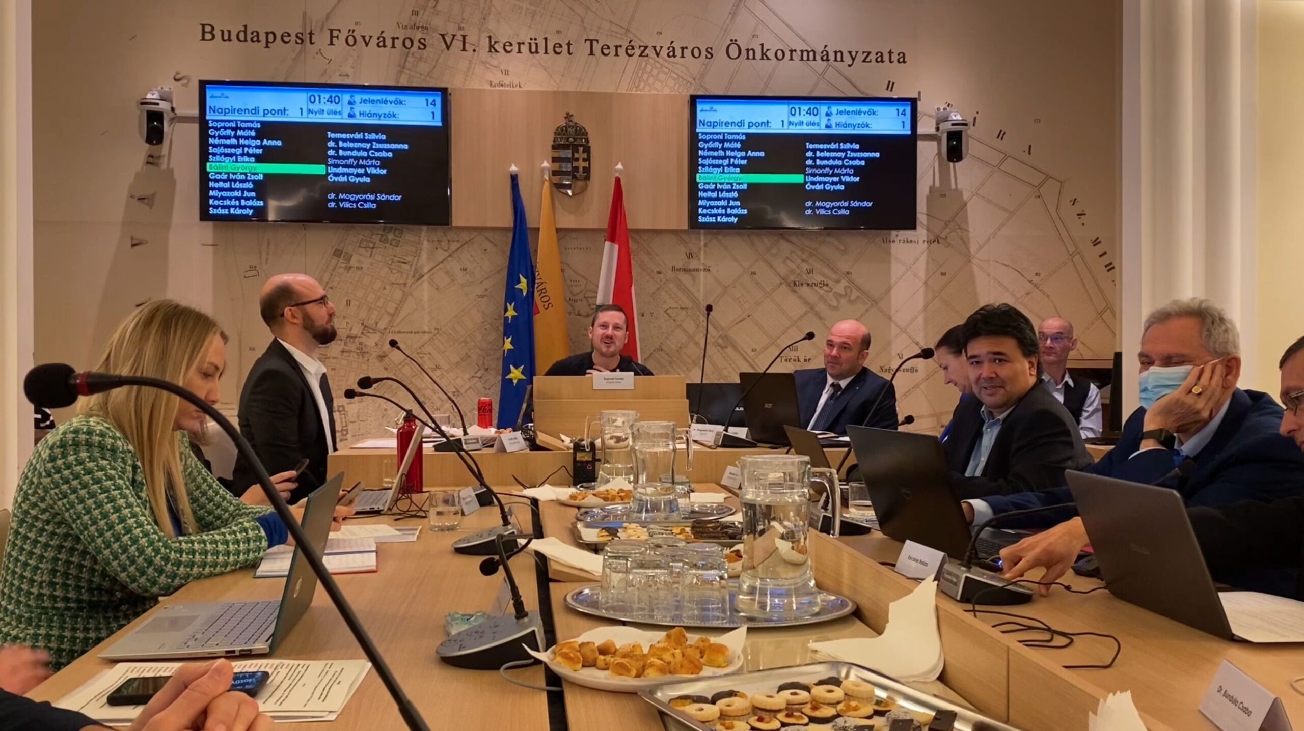 Budapest Főváros VI. kerület Terézváros Önkormányzata Képviselő-testületének ülése 2023.12.19 - Soproni Tamás és a testület